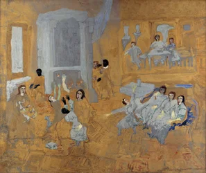 Untitled (Oriental Interior)
